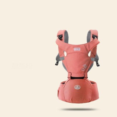 Ergonomic Multifunctional Baby Carrier with Hip Seat - 6 Colors, Ages 3-36 Months, Up to 44 lbs