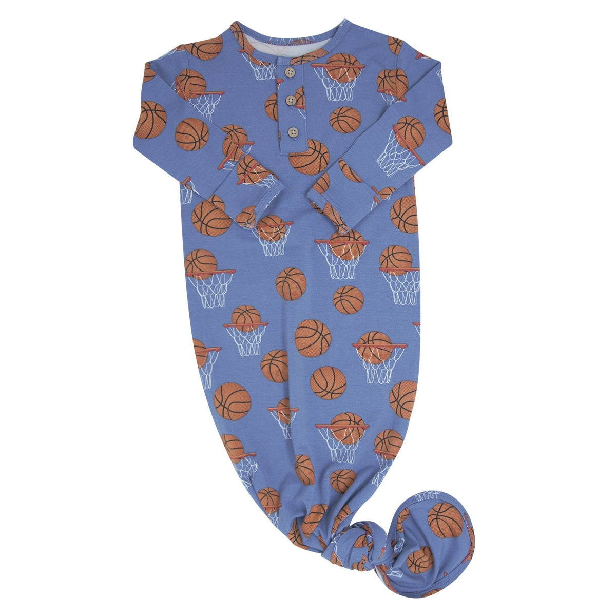 Basketball Hoops Knotted Gown