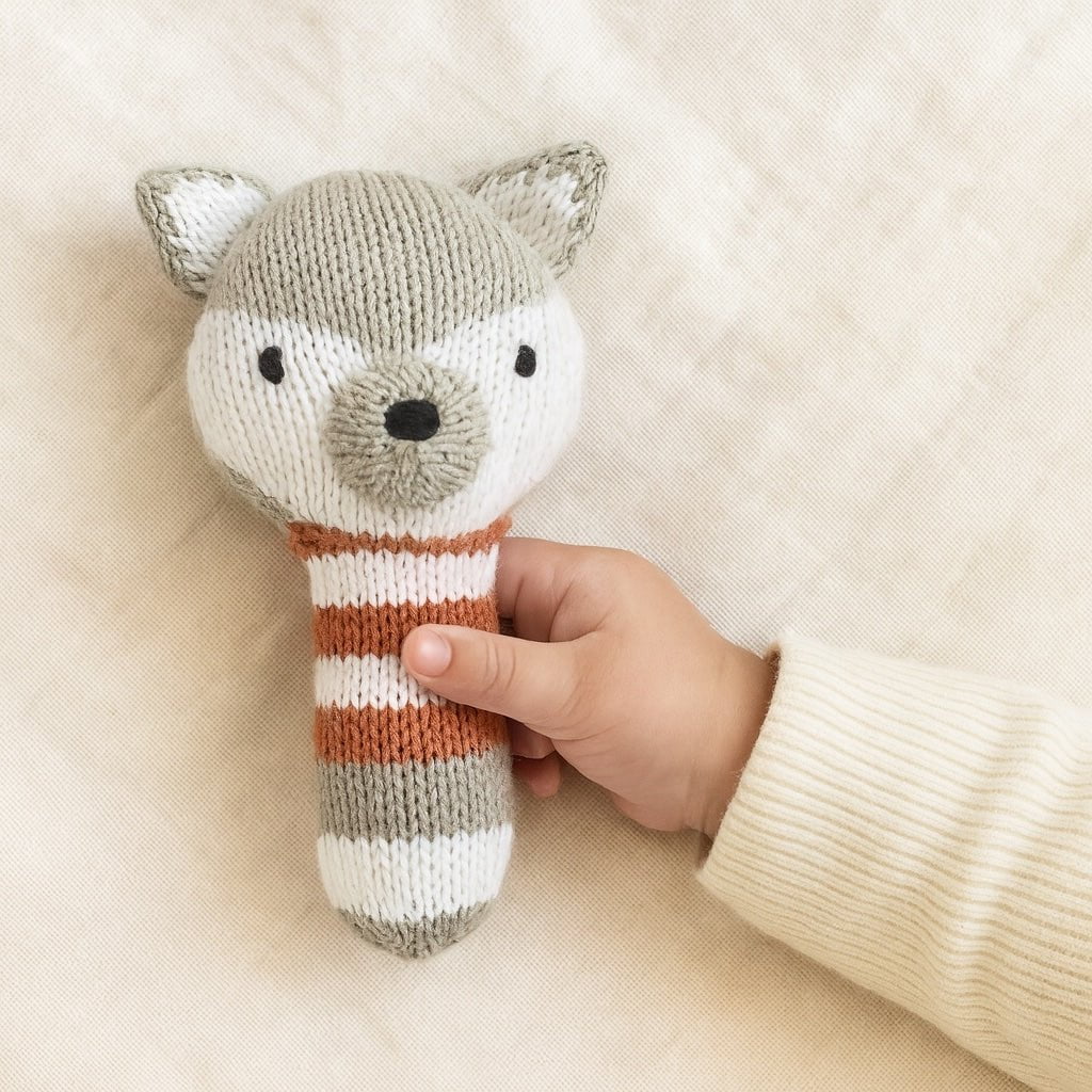 Mini Rattle - Finley the Fox