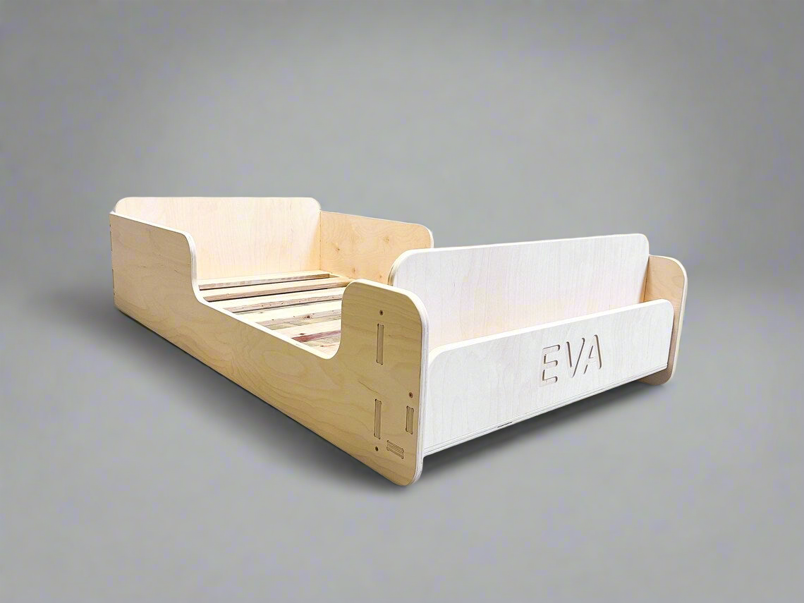 EVA Montessori Toddler Floor Bed – Baltic Birch