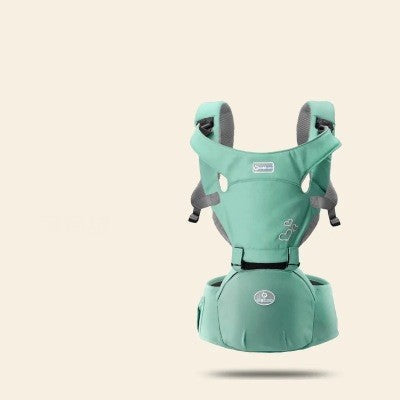 Ergonomic Multifunctional Baby Carrier with Hip Seat - 6 Colors, Ages 3-36 Months, Up to 44 lbs