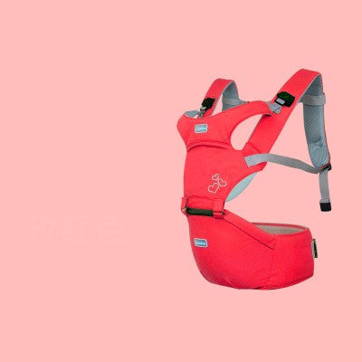 Ergonomic Multifunctional Baby Carrier with Hip Seat - 6 Colors, Ages 3-36 Months, Up to 44 lbs