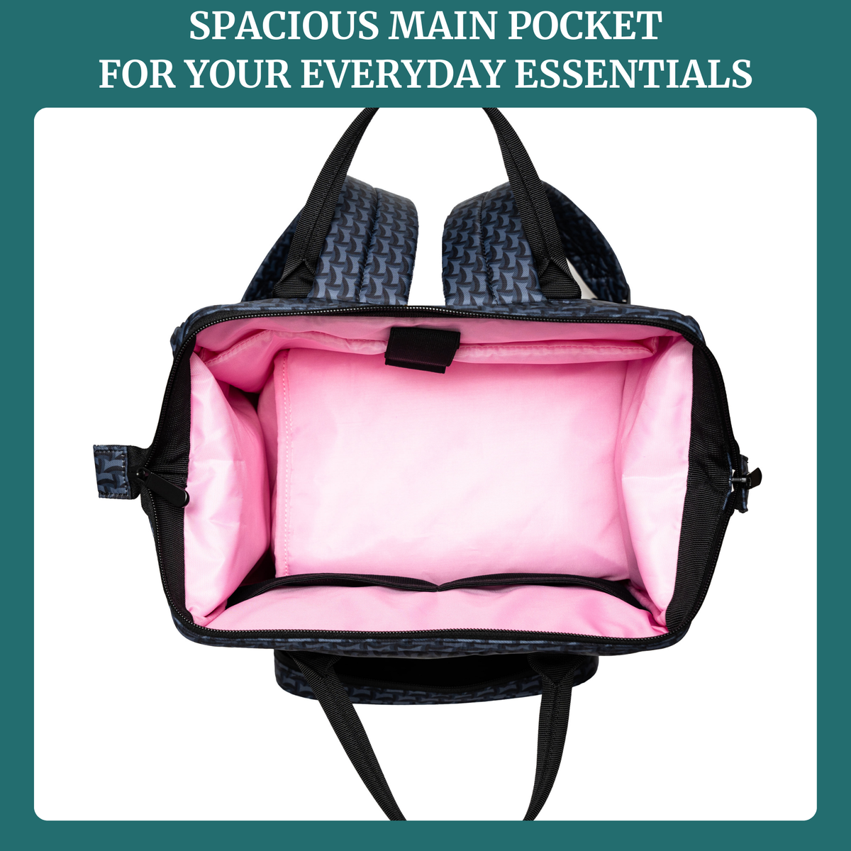 Idaho Jones Chertsey Breast Pump Bag Backpack - Hands-Free, Fits Large Pumps