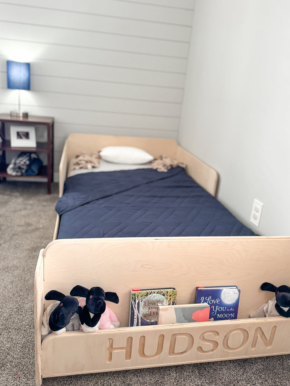 EVA Montessori Toddler Floor Bed – Baltic Birch