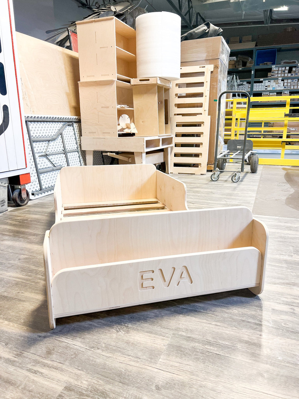 EVA Montessori Toddler Floor Bed – Baltic Birch