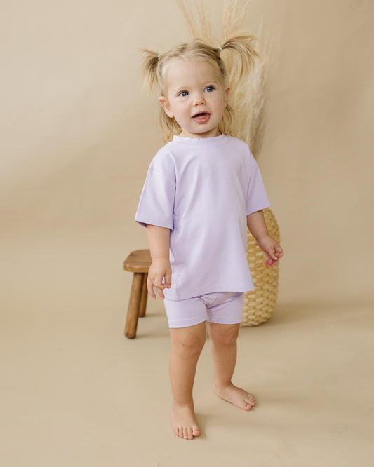 Little Joy Co. Bamboo Baby & Toddler Tee - Sizes 0-3M to 5, 4 Colors