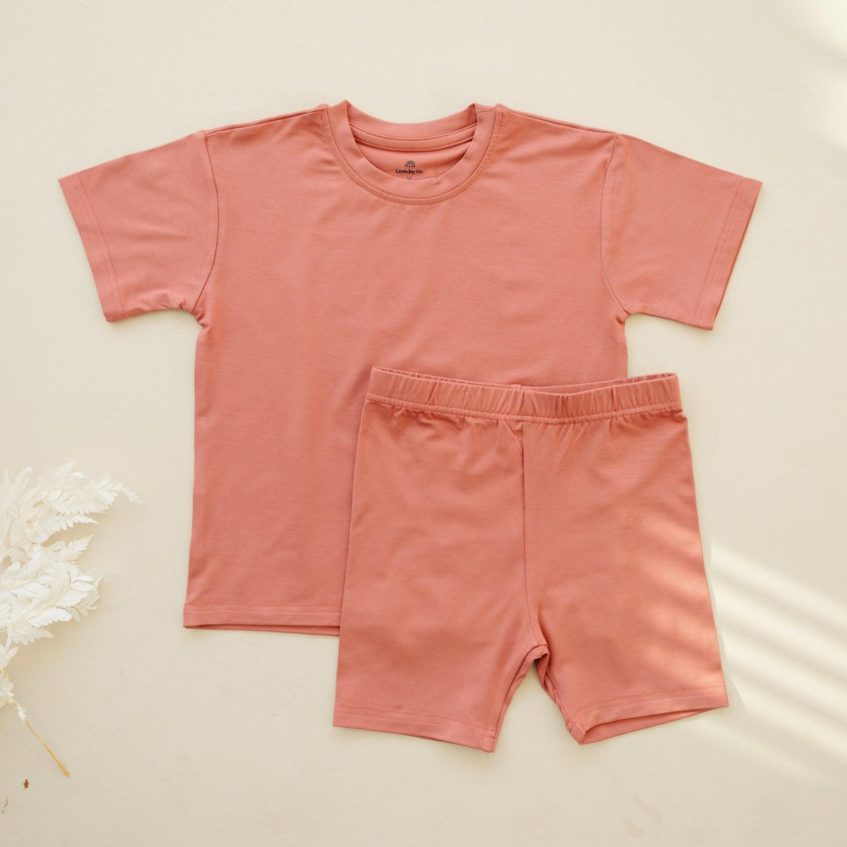 Little Joy Co. Bamboo Baby & Toddler Tee - Sizes 0-3M to 5, 4 Colors