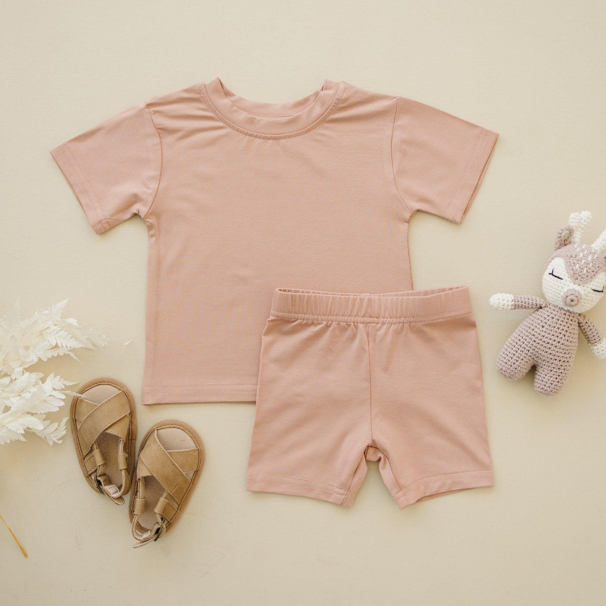 Little Joy Co. Bamboo Baby & Toddler Tee - Sizes 0-3M to 5, 4 Colors