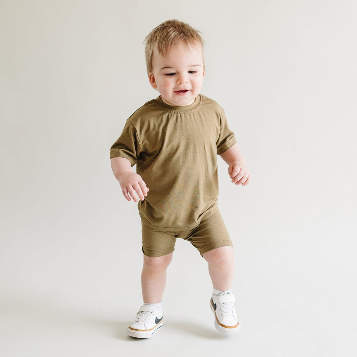 Little Joy Co. Bamboo Baby & Toddler Tee - Sizes 0-3M to 5, 4 Colors