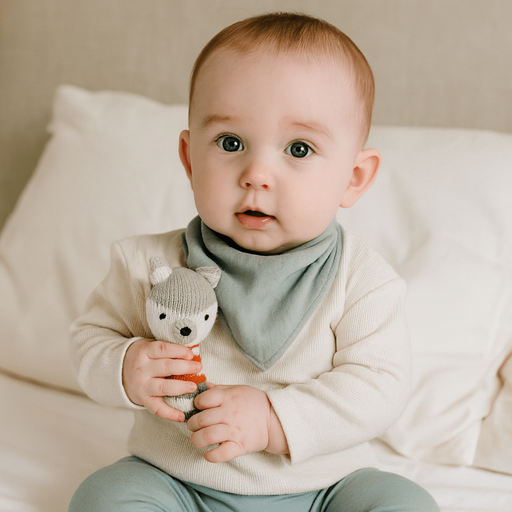 Mini Rattle - Finley the Fox
