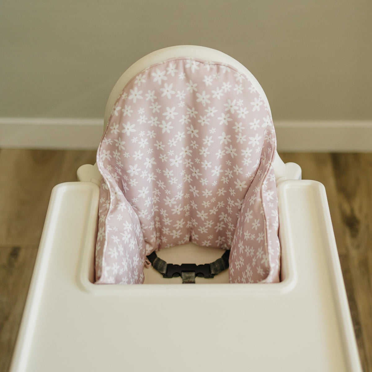 Little Joy Co. Pink Floral Wipeable Cushion Cover for IKEA Antilop Highchair