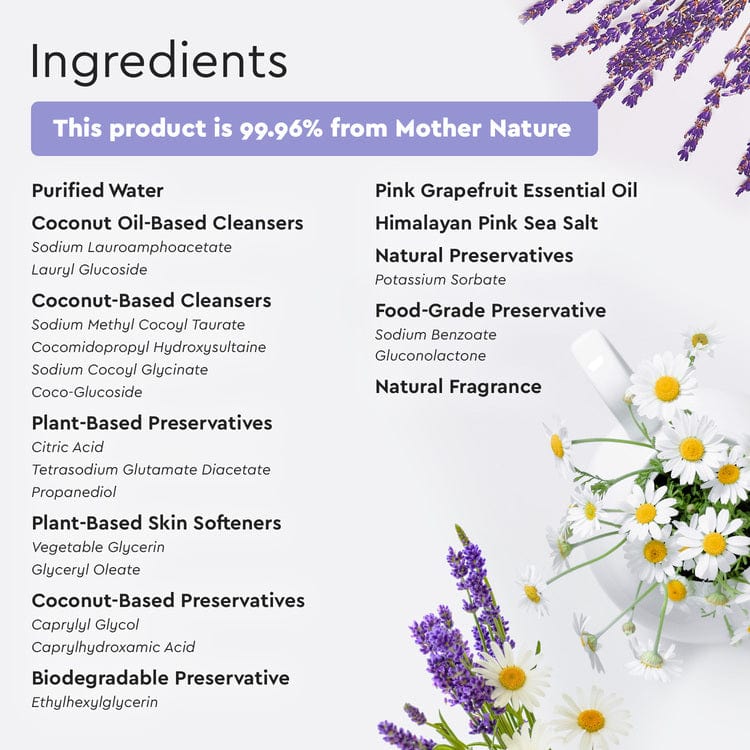 Puracy Tear-Free Baby Shampoo & Body Wash - Plant-Based, pH-Balanced for Sensitive Skin